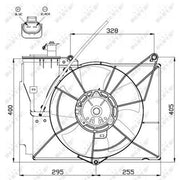 NRF Engine Cooling Fan 47530