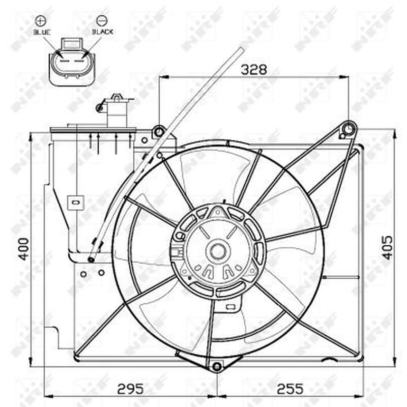 NRF Engine Cooling Fan 47530