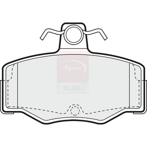 Apec Rear Brake Pad Set PD3799