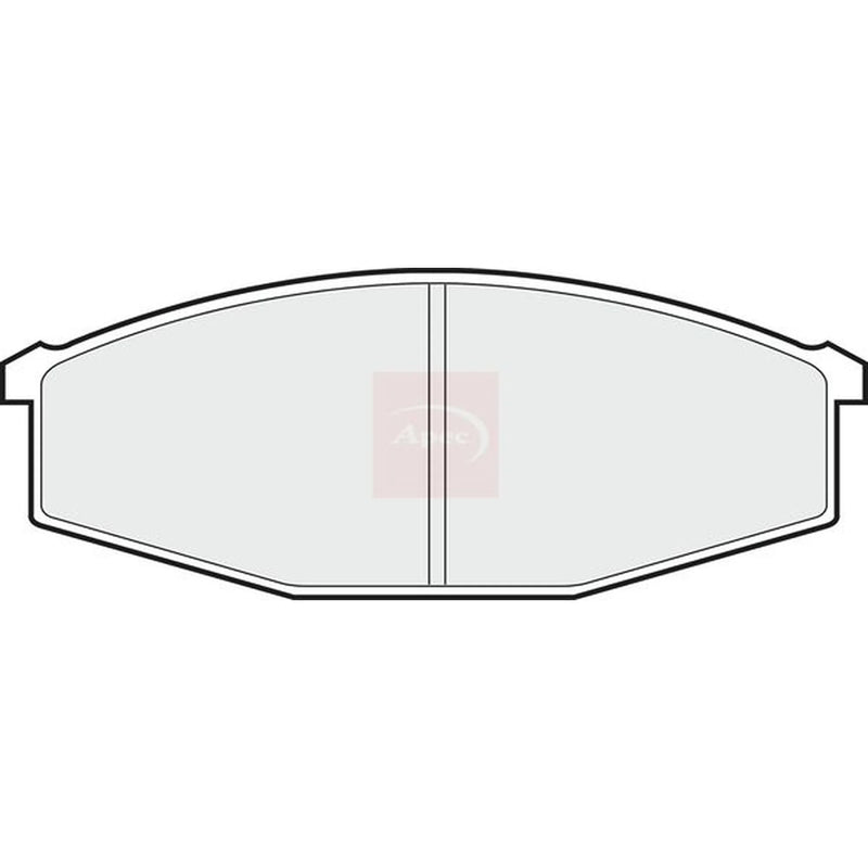 Apec Front Brake Pad Set PAD375