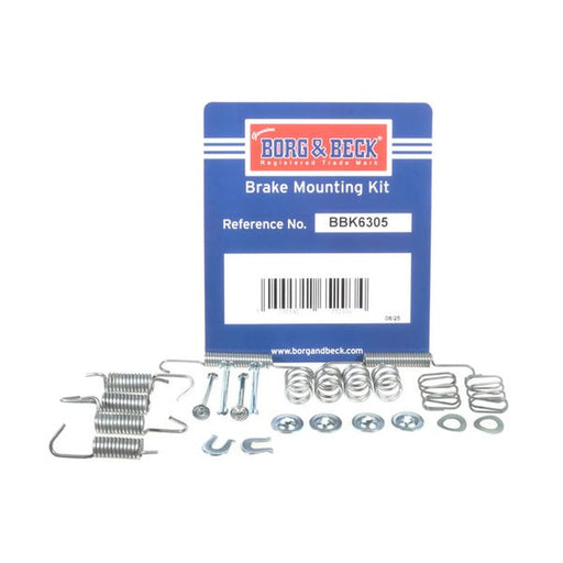 Borg & Beck Parking Brake Shoe Accessory Kit Rear BBK6305