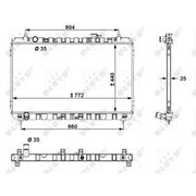 NRF Engine Radiator 53056