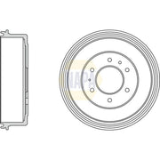 NAPA Brake Drum Assembly Rear NDR1026