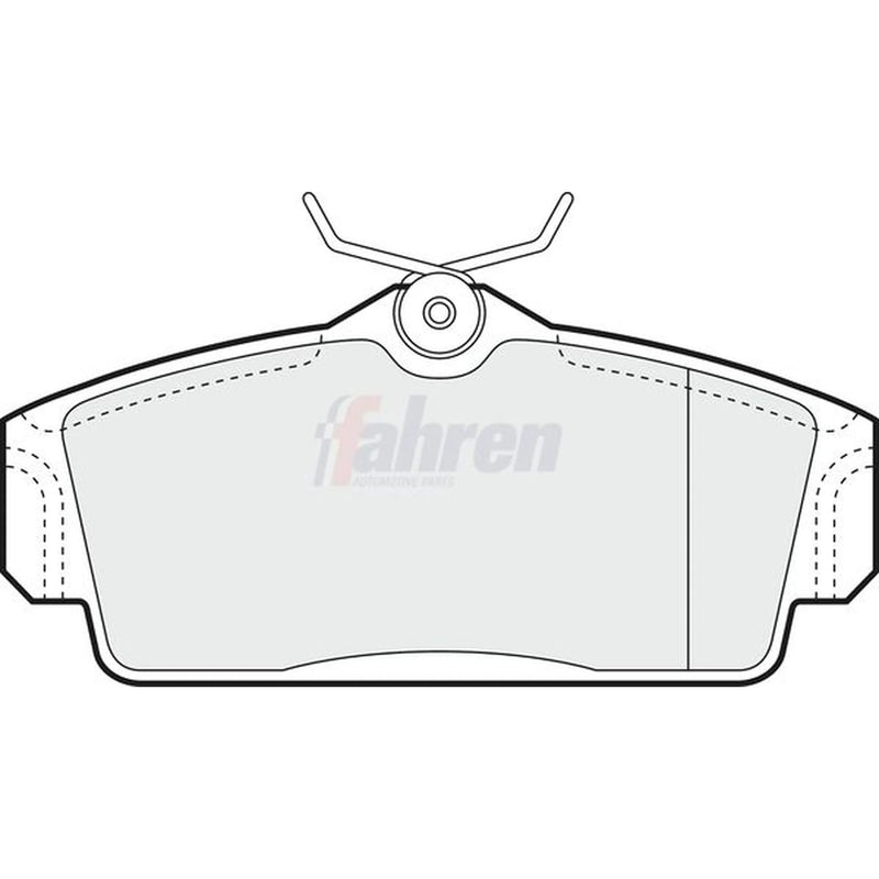 Fahren Front Brake Pad Set FBP3042