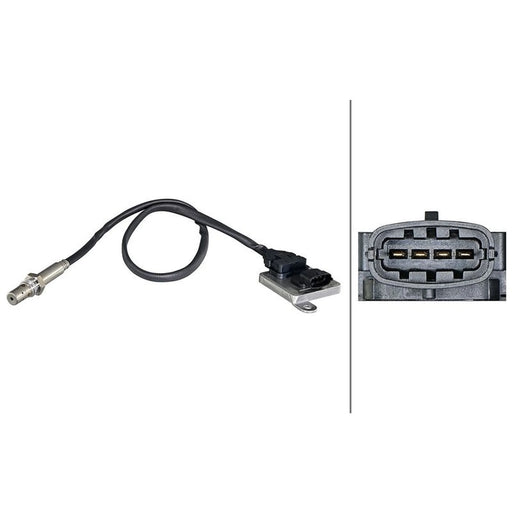 Hella NOx Nitrogen Oxide Sensor Exhaust Pin 6PN 358 186-931