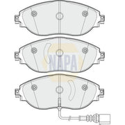 NAPA Front Brake Pad Set NBP1345