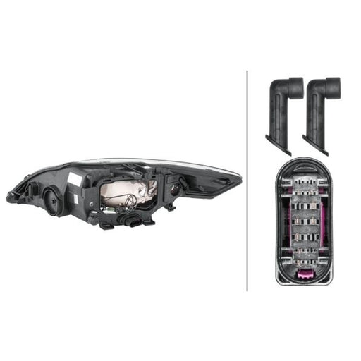 Hella Headlight Headlamp PY21W Right 1EB 354 996-021