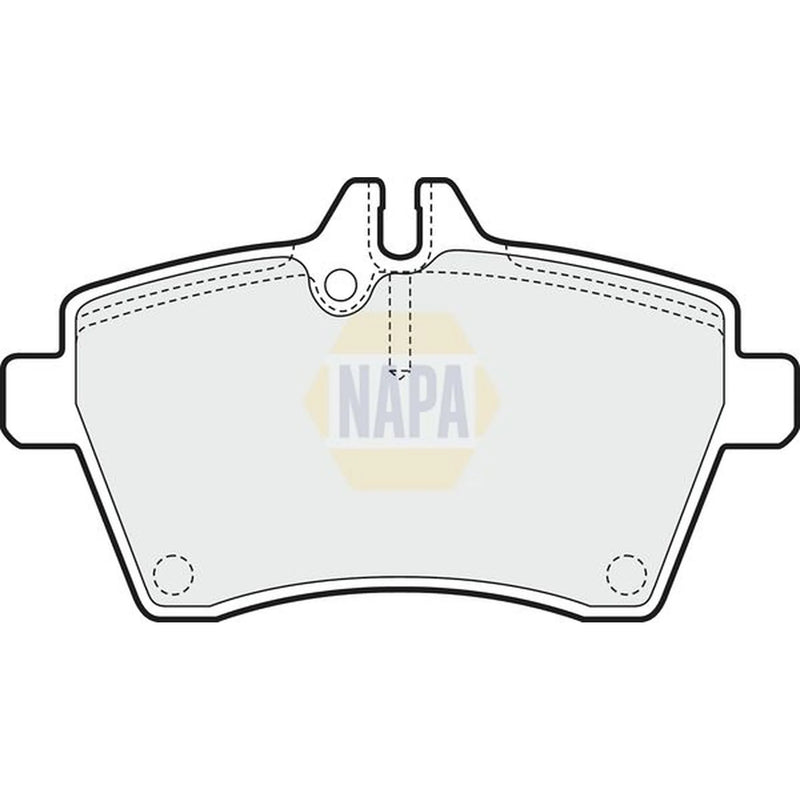 NAPA Front Brake Pad Set NBP1427