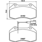 Mintex Front Brake Pad Set MDB2976
