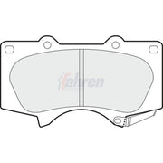 Fahren Front Brake Pad Set fits Mitsubishi Pajero/Shogun IV 2006-2007 3.2 3.8