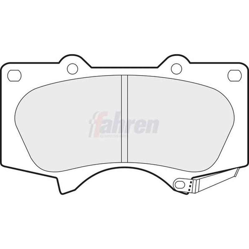 Fahren Front Brake Pad Set FBP3193