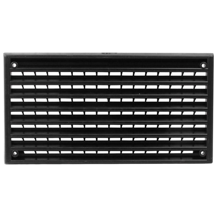 Air Vent 6 3/4 x 3 1/2 Black Plastic for Caravan/Motorhome - Nova - Van Life Living