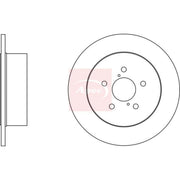 Apec 2 x Solid Rear Brake Discs DSK2698-x2