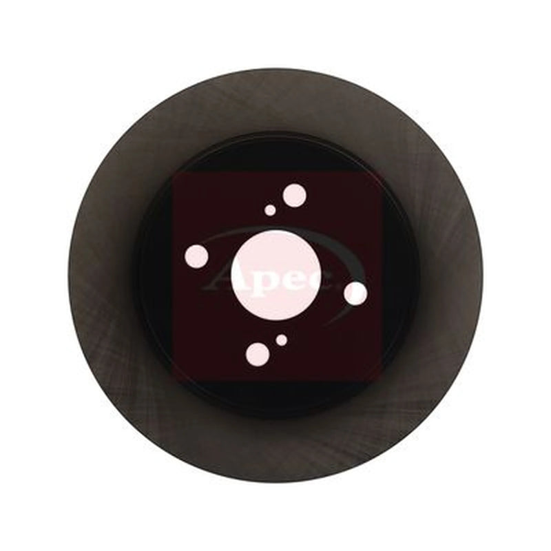 Apec 2 x Solid Rear Brake Discs DSK2525-x2