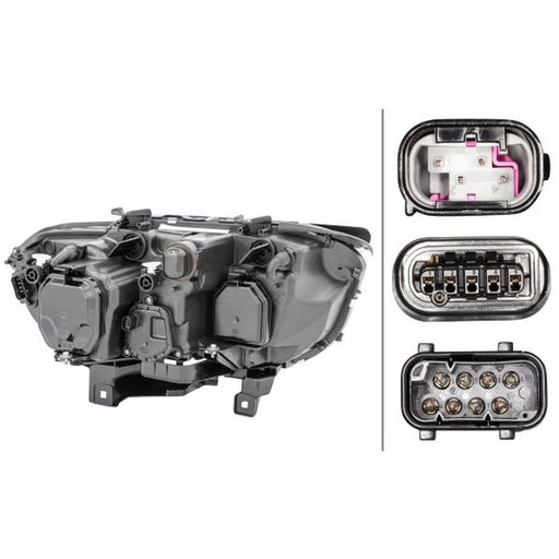 Hella Headlight Headlamp PY21W Left 1LL 158 085-011