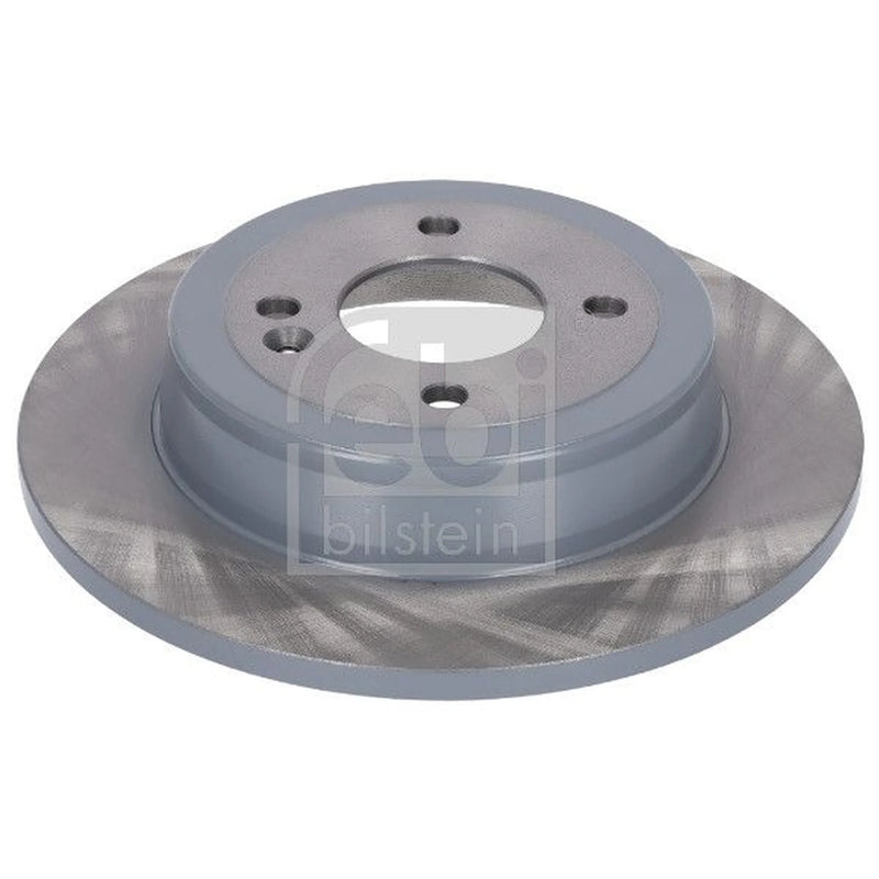 Febi 2 x Solid Rear Brake Discs 108420-x2