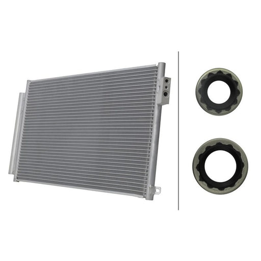 Hella Air Conditioning Condenser 8FC 366 222-981