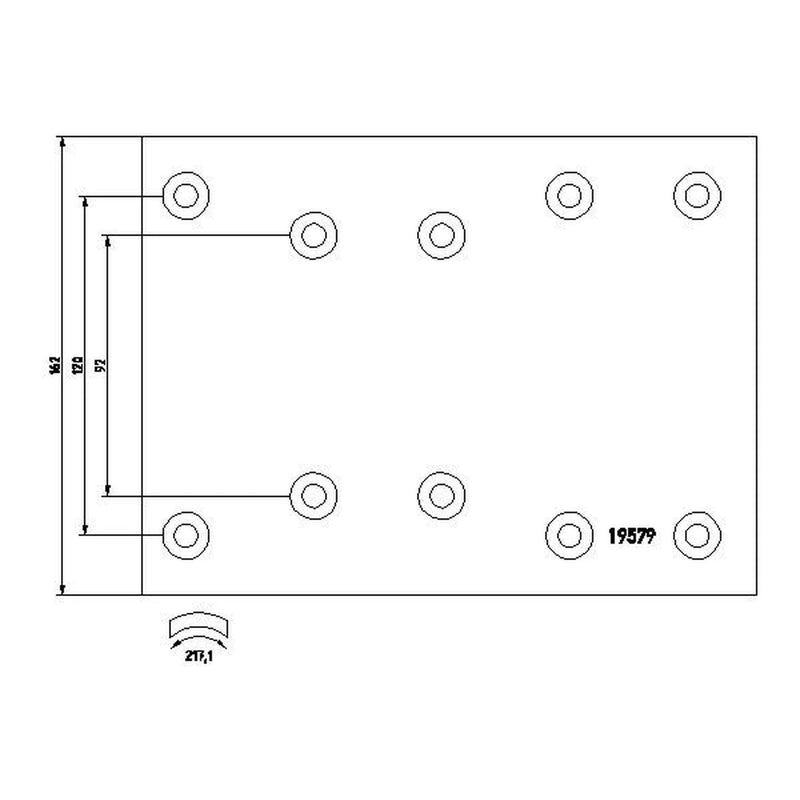 DON Don Cv Brake Lining Set MB74752S7113
