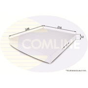 Comline Cabin Air Filter (Pollen Filter) EKF122
