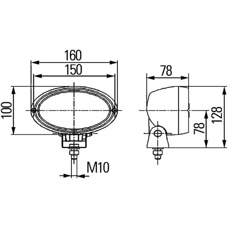 Hella Worklight High 1GA 996 361-421