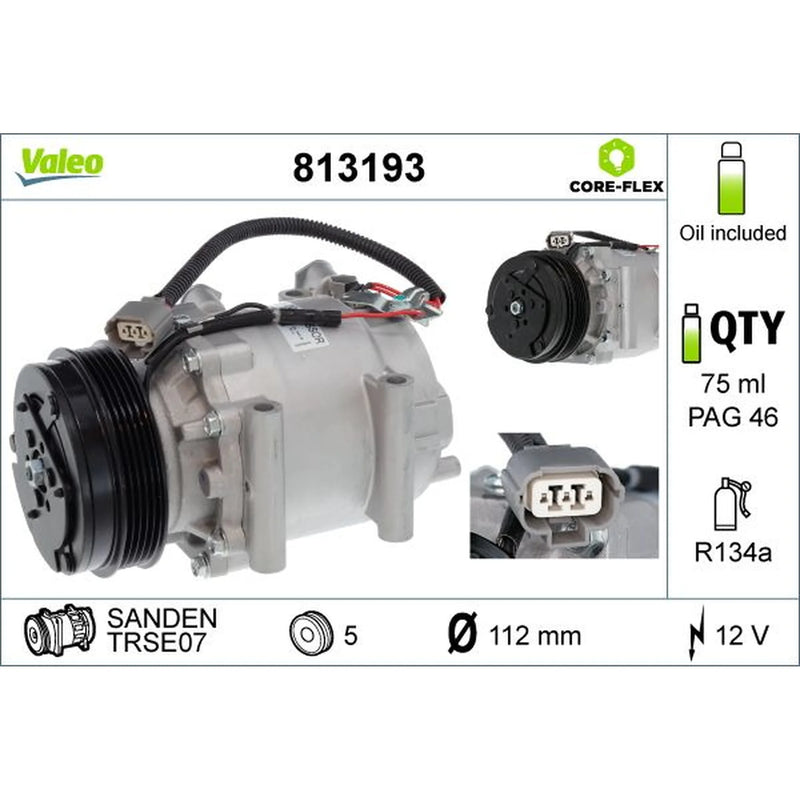 Valeo Air Conditioning Compressor 813193