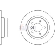 Fahren Front Vented & Rear Vented Brake Discs & Pads fits BMW 1 2004-2011