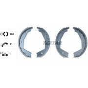 Textar Parking Brake Shoe Set 91054700