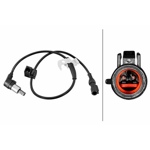 Hella ABS Wheel Speed Sensor Front 6PU 358 218-691