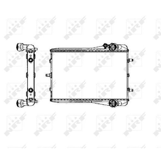 NRF Engine Radiator Right 50549