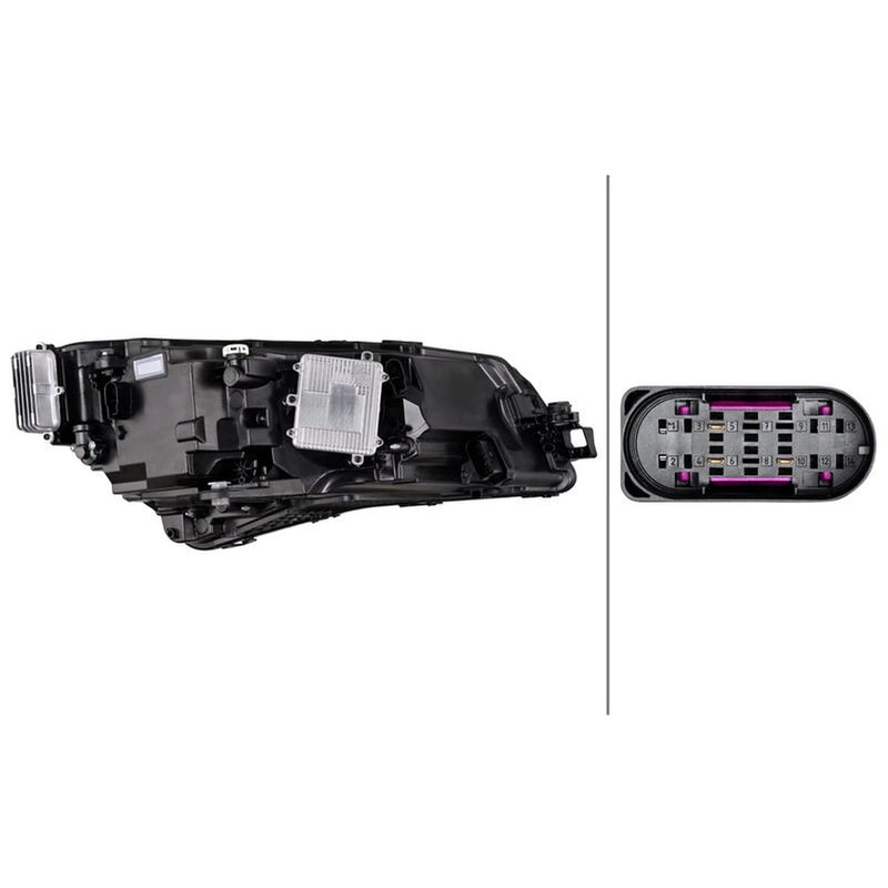 Hella Headlight Headlamp LED Left 1LX 354 896-071