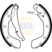 NAPA Brake Shoe Set Axle Kit NBS1016
