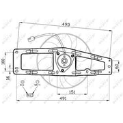 NRF Engine Cooling Fan 47476