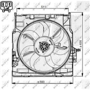 NRF Engine Cooling Fan 47733