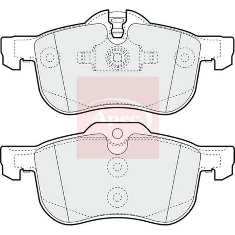 Apec Front Brake Pad Set PAD1120