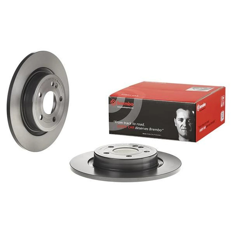 Brembo 2 x Solid Rear Brake Discs 08.D759.11-x2