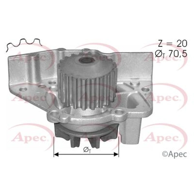 Apec Engine Cooling Water Pump AWP1545