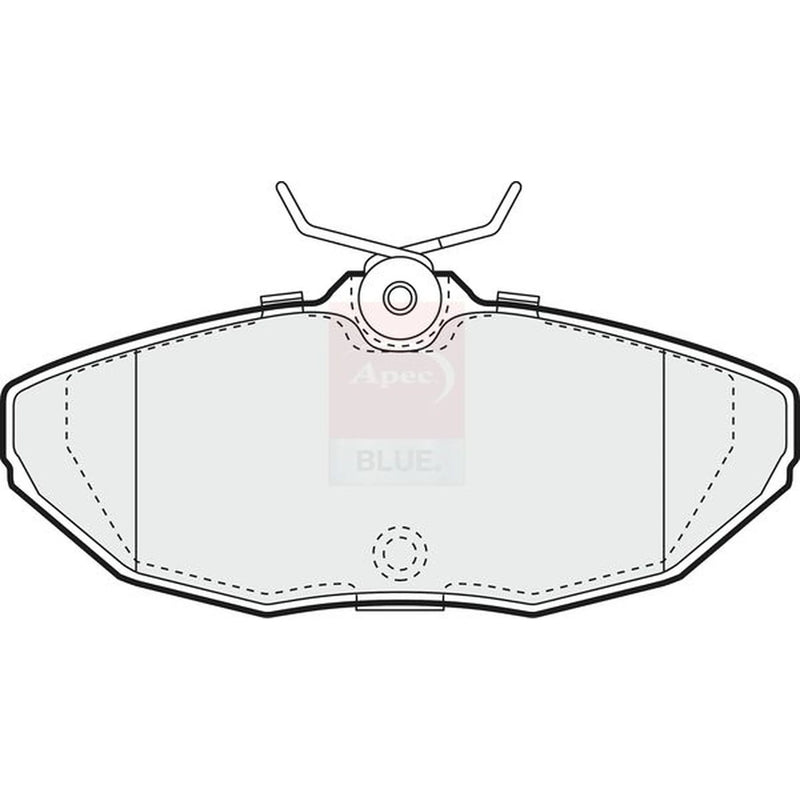 Apec Rear Brake Pad Set PD3520