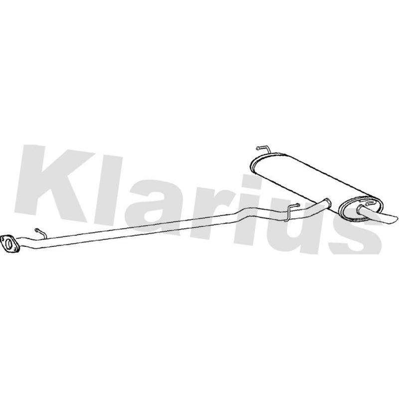 Klarius Box With Tail Pipe Rear RN979L