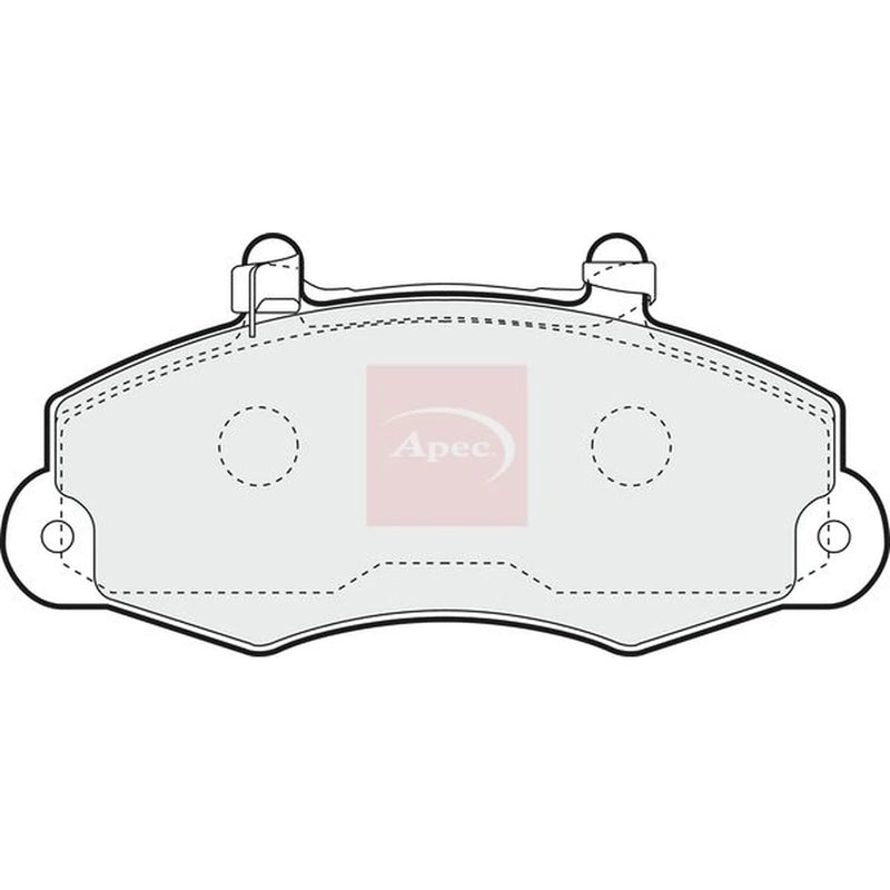 Apec Front Brake Pad Set PAD1105