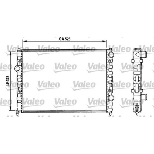 Valeo Engine Radiator 731005