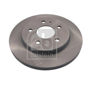Febi 2 x Solid Front Brake Discs 108547
