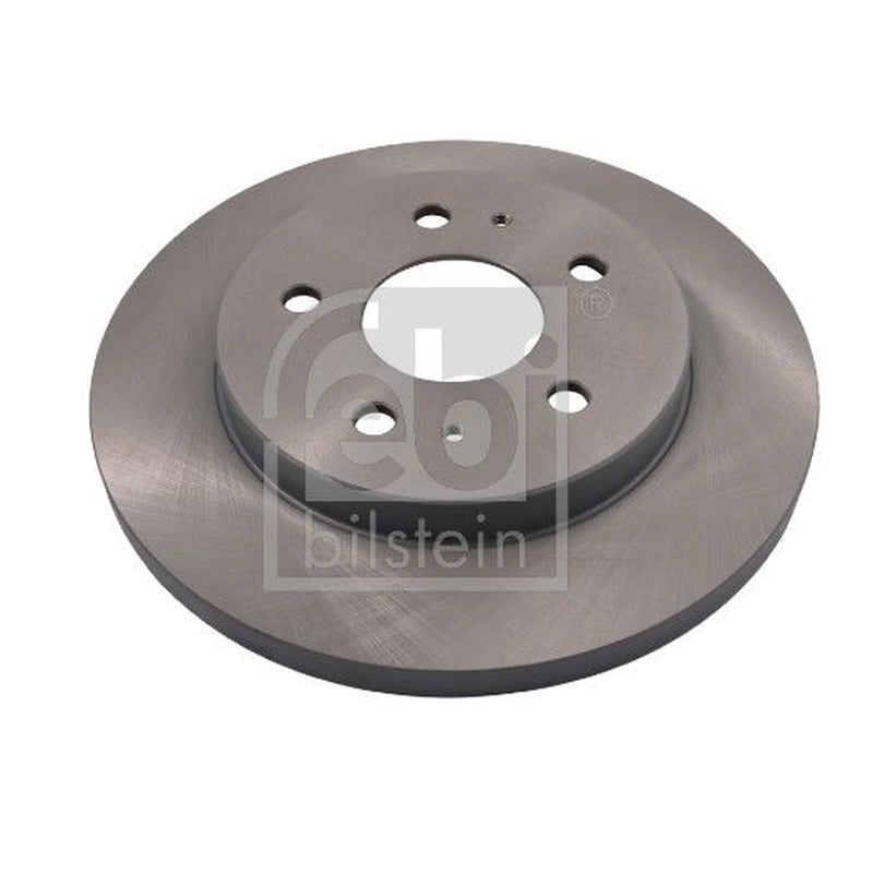 Febi 2 x Solid Front Brake Discs 108547