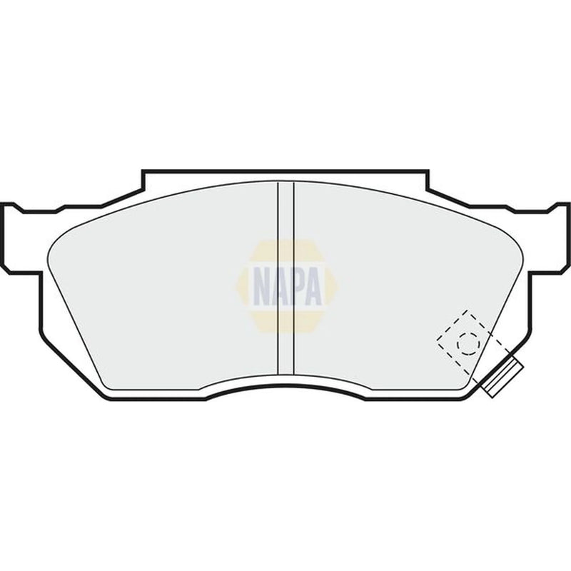 NAPA Front Brake Pad Set NBP1847