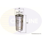 Comline Fuel Filter Element EFF072