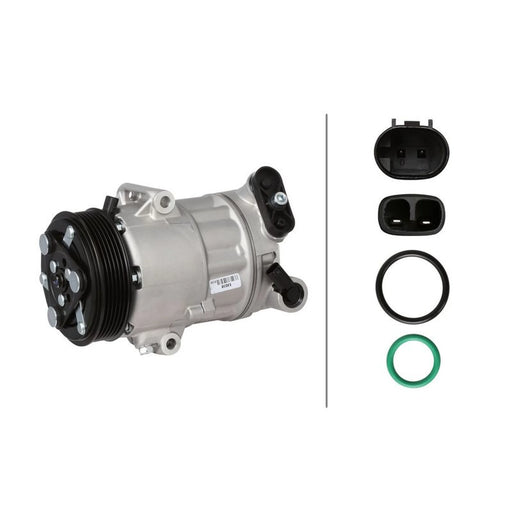 Hella Air Conditioning Compressor 8FK 366 203-211