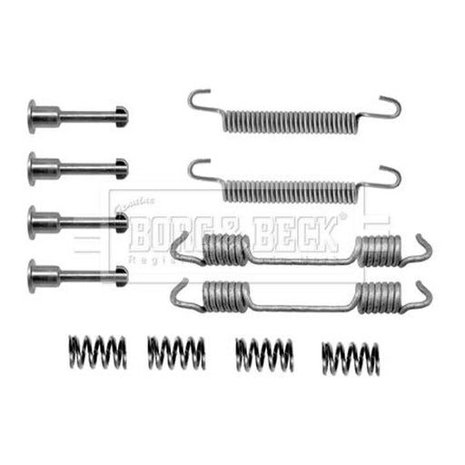 Borg & Beck Parking Brake Shoe Accessory Kit Rear BBK6145