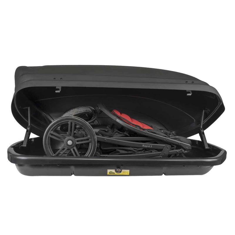 Menabo Mania 320 Litre Black Roof Box (50kg Max.) - Menabo - Van Life Living