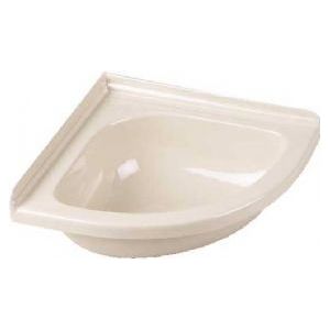 Corner Bowl 11" X 11" Ivory T/111 IVORY - UK Camping And Leisure - Van Life Living