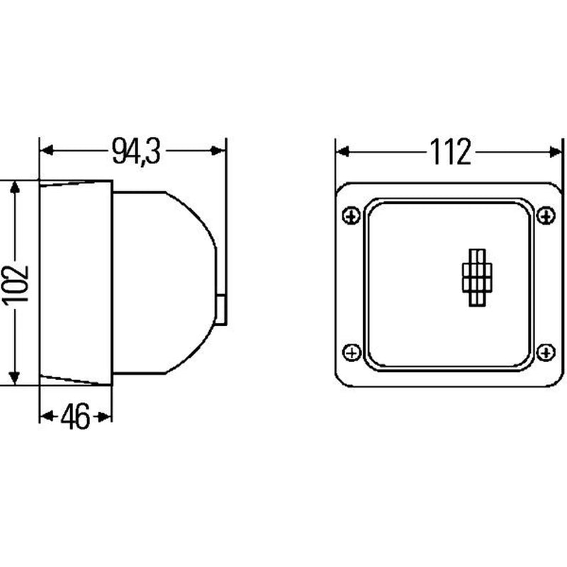 Hella Worklight High 1GA 007 506-121