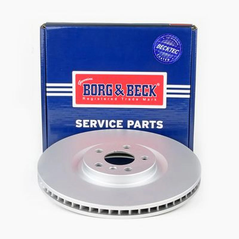 Borg & Beck 2 x Front Vented Brake Discs BBD6272S
